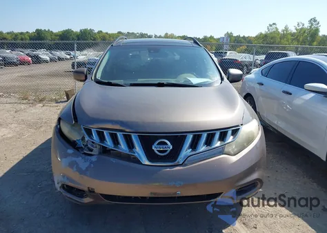 2011 Nissan Murano Sl z USA, uszkodzony, nr VIN JN8AZ1MW9BW168044